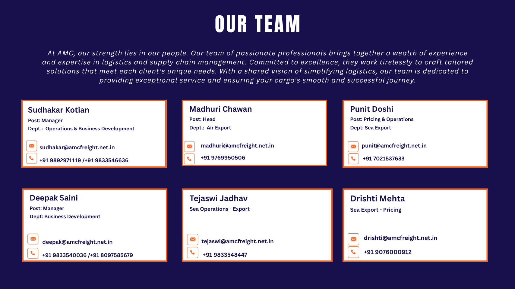 our team 1